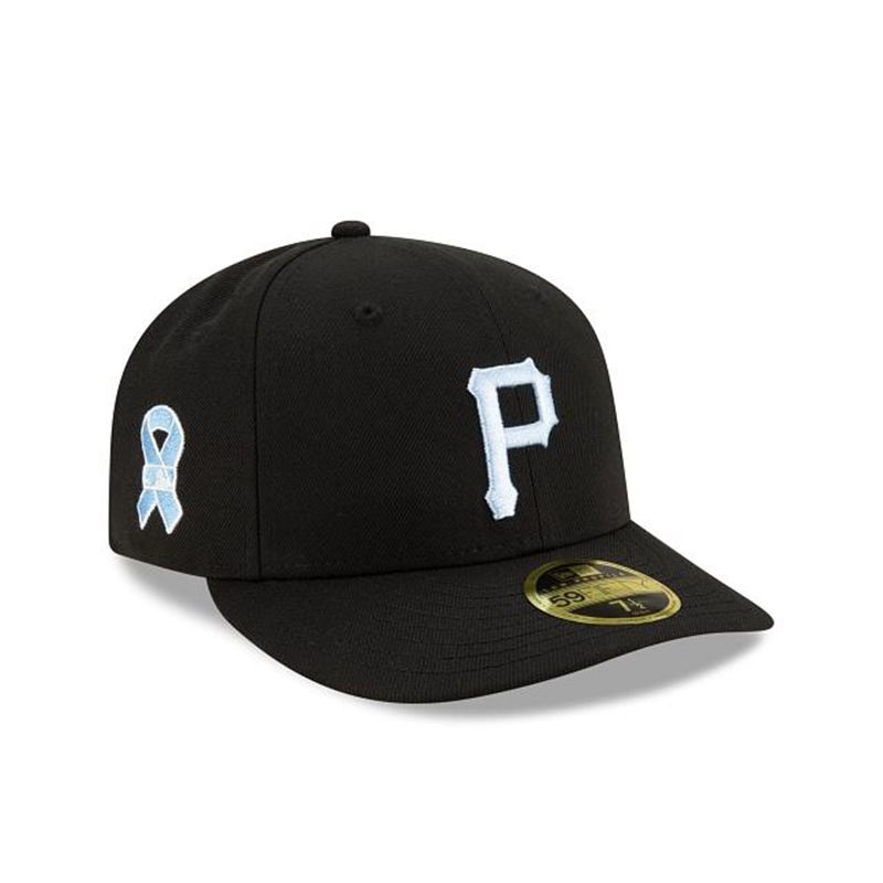 MLB Pittsburgh Pirates Father's Day Low Profile 59Fifty Fitted (FCJ5493) - Black New Era Caps